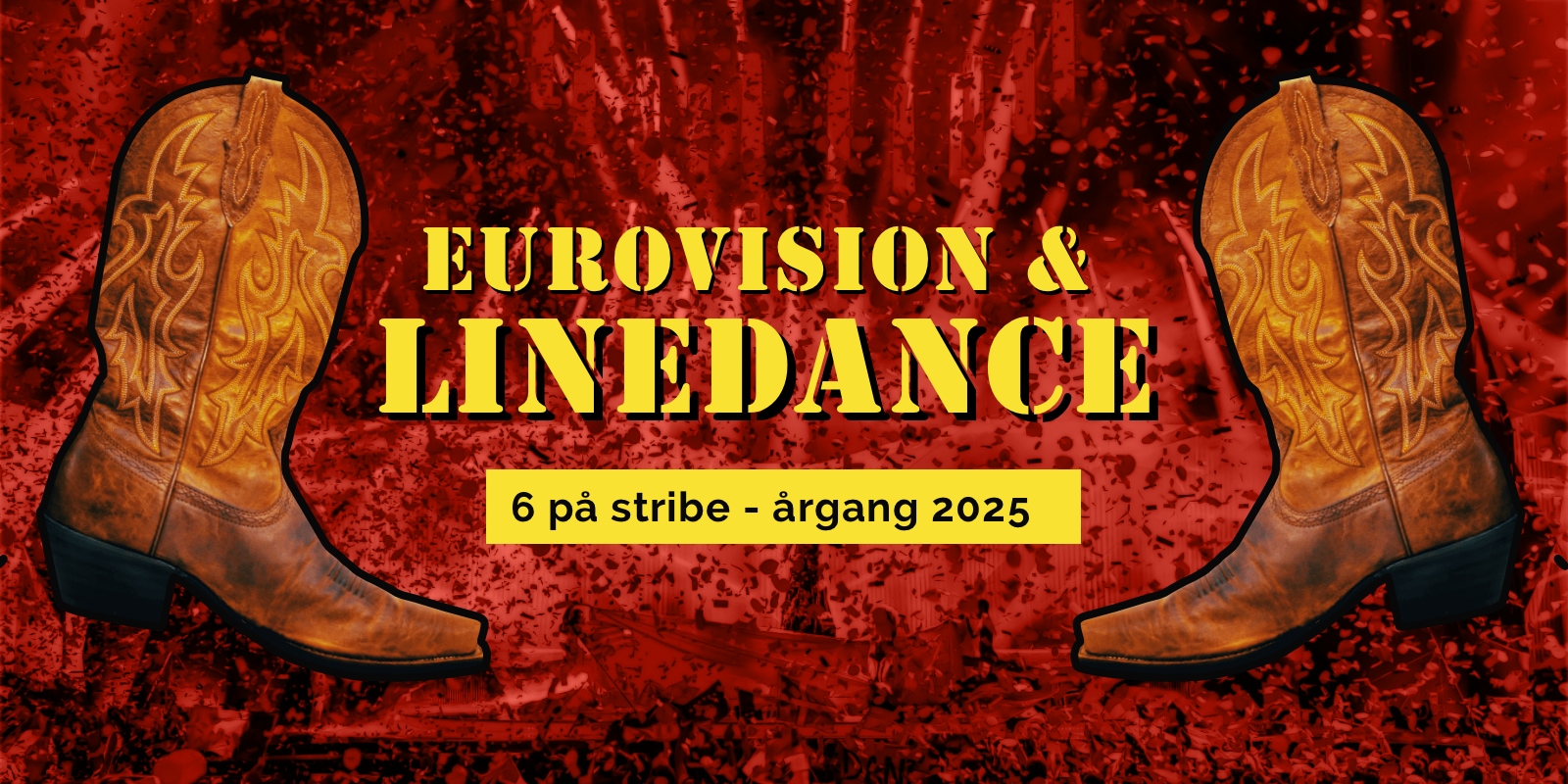 6 på linje! Linedance til Grand Prix-musik (2025)