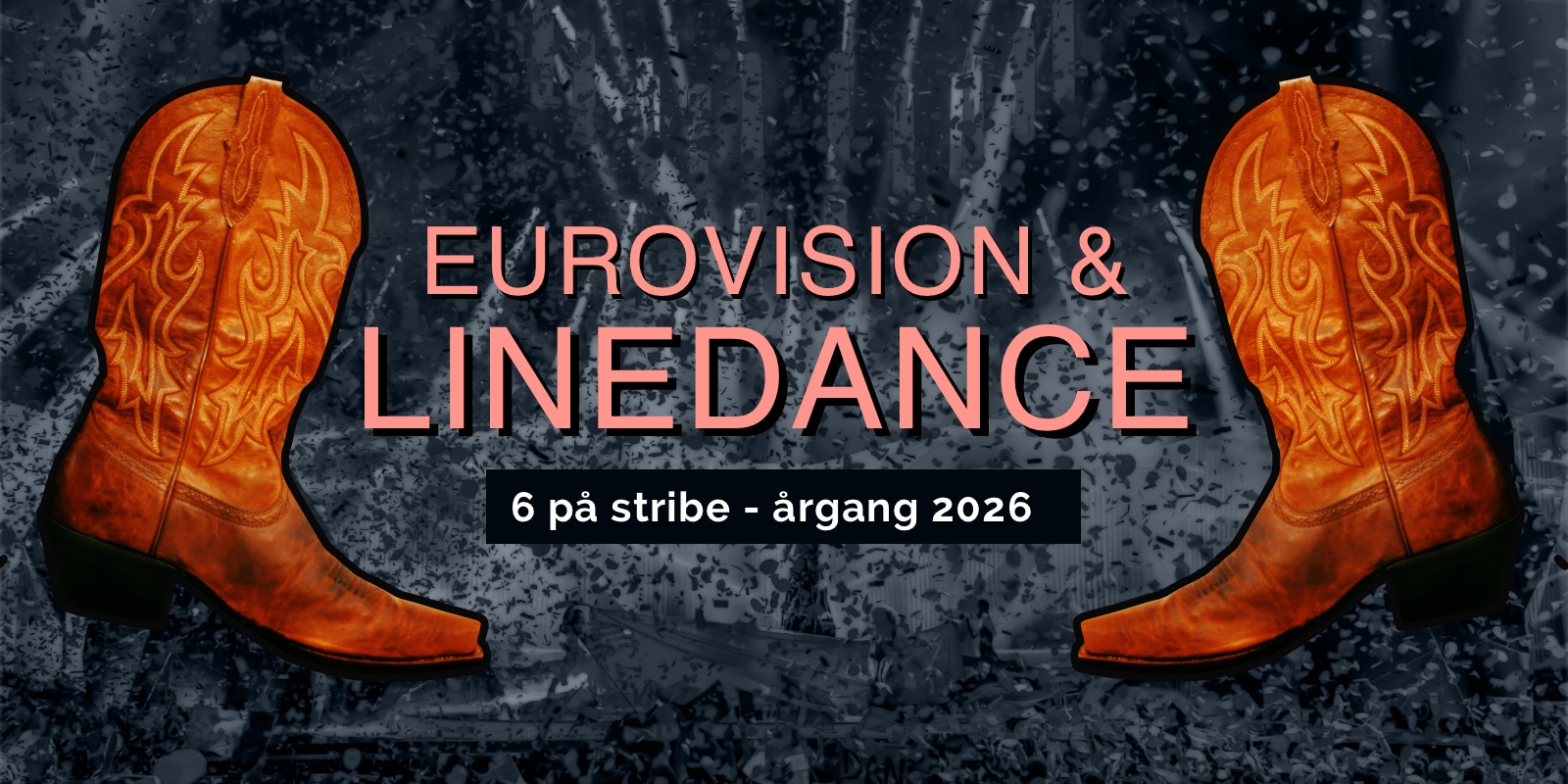 6 på linje! Linedance til Grand Prix-musik (2026)